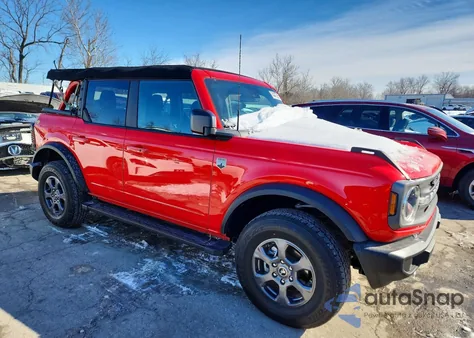 2023 Ford Bronco Base z USA, uszkodzony, nr VIN 1FMDE5BH4PLB55688